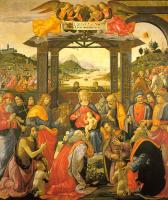 Ghirlandaio, Domenico - Adoration of the Magi for the Spedale degli Innocenti